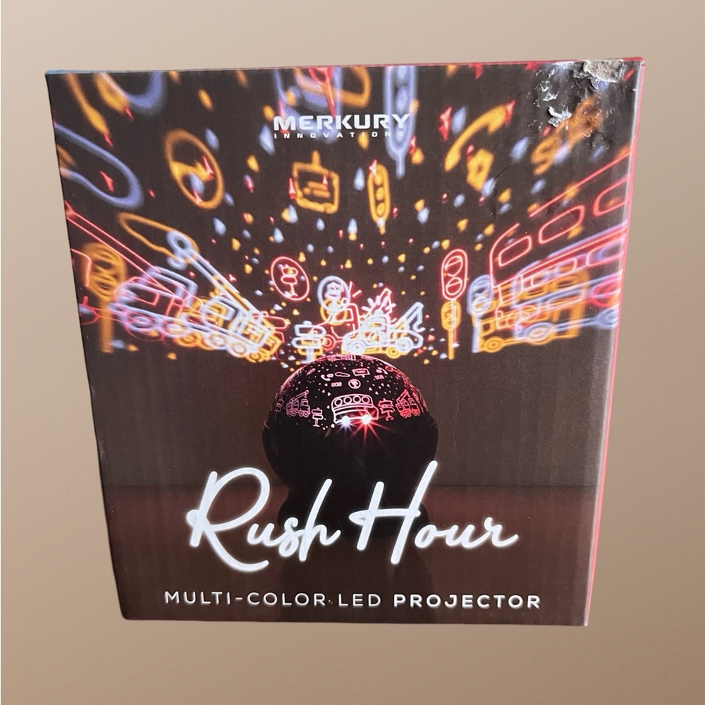 LED Room Projector Trucks , Multi- Color Rush Hour